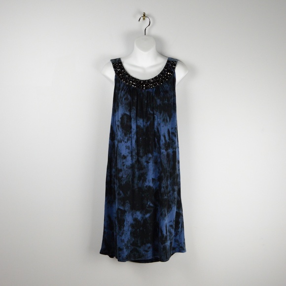 MICHAEL Michael Kors Dresses & Skirts - Beautiful Beaded Neckline Tie Dye Dress